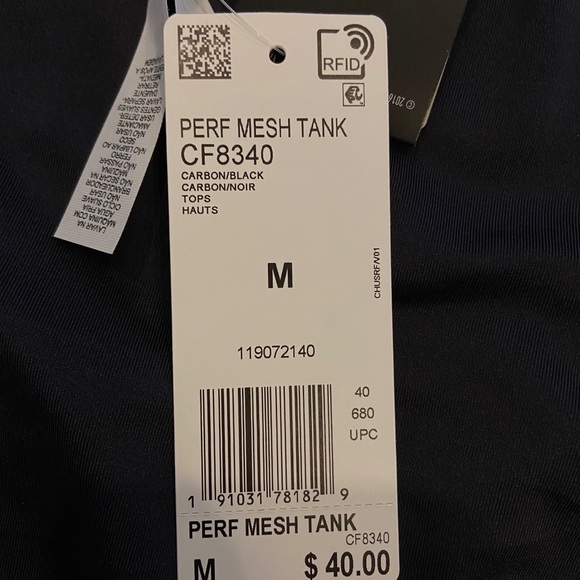 Adidas Climalite Perfect Mesh Tank Size M - Picture 7 of 11